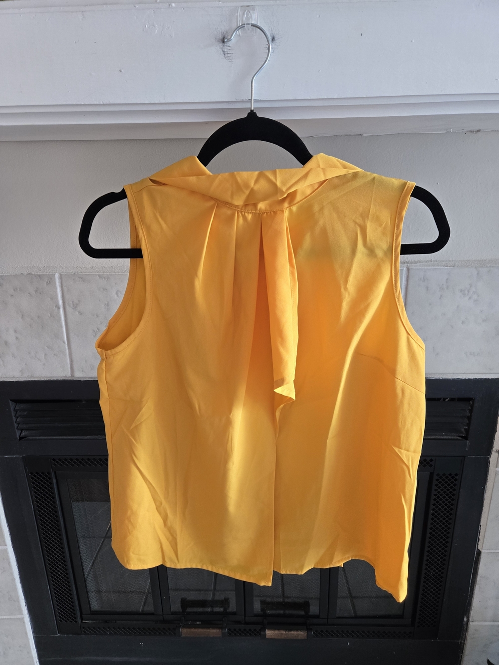 Unbranded Tie-Back Sleeveless Camisole in Vibrant Yellow